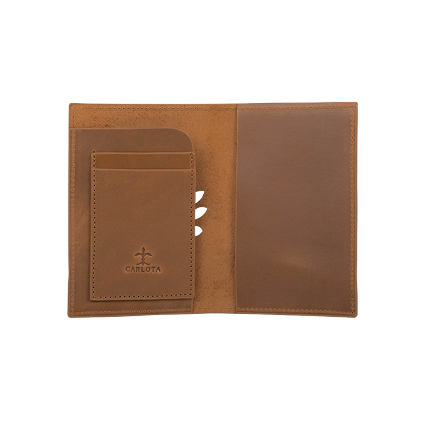 PORTA PASAPORTE TAUPE