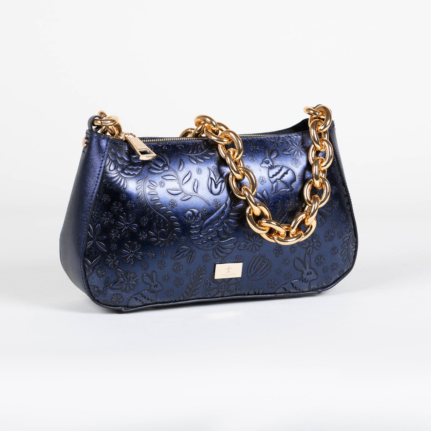 BAGUETTE AZUL MARINO