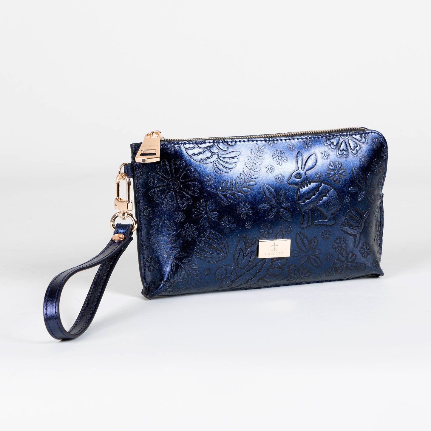 MINI CLUTCH AZUL MARINO