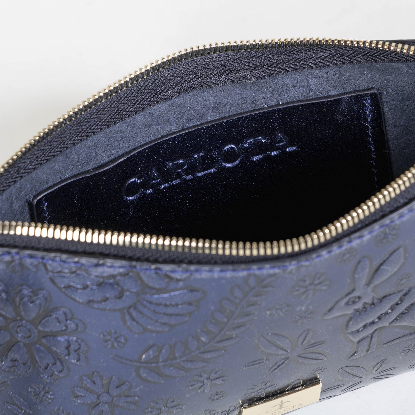 MINI CLUTCH AZUL MARINO