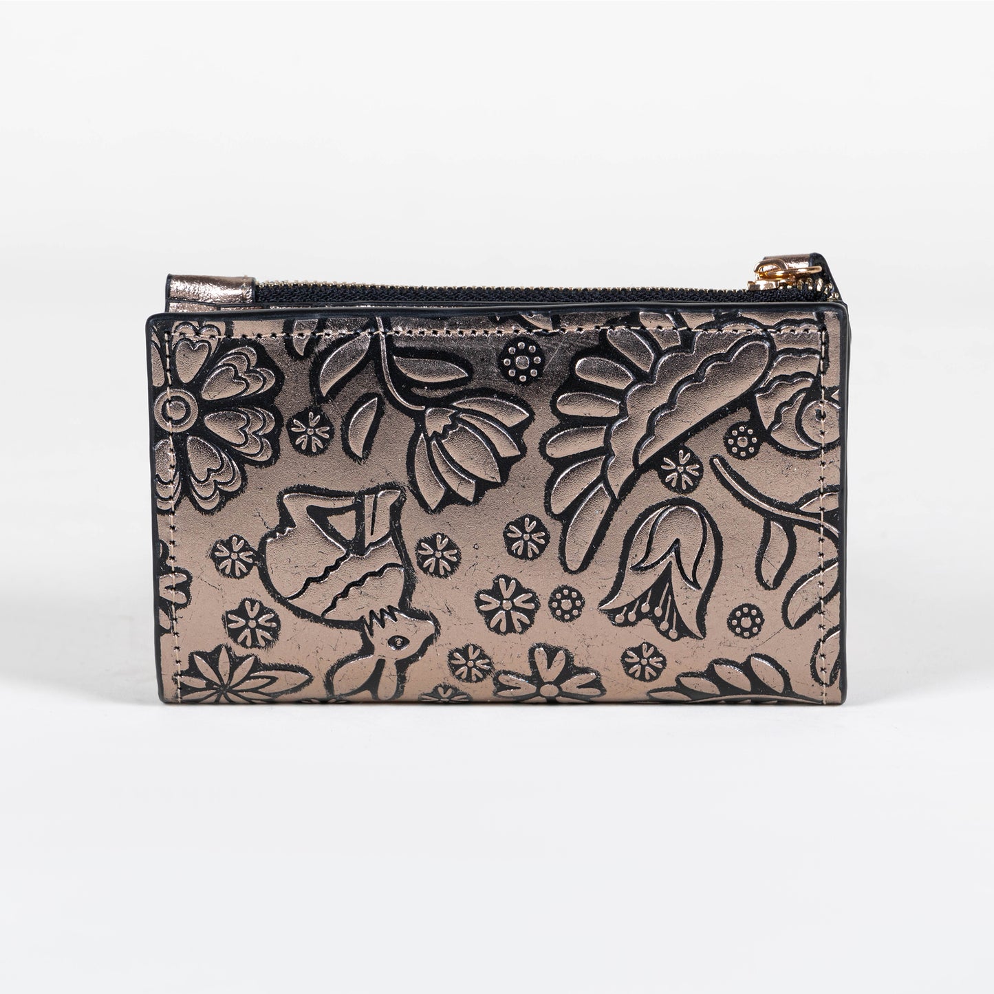 CARTERA TARJETERO ORO