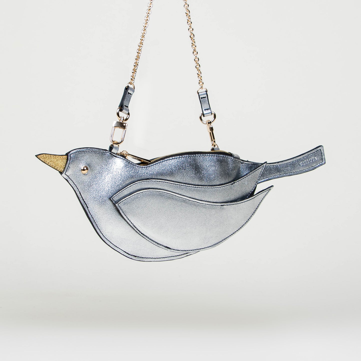 CROSSBODY PAJARITO PLATA