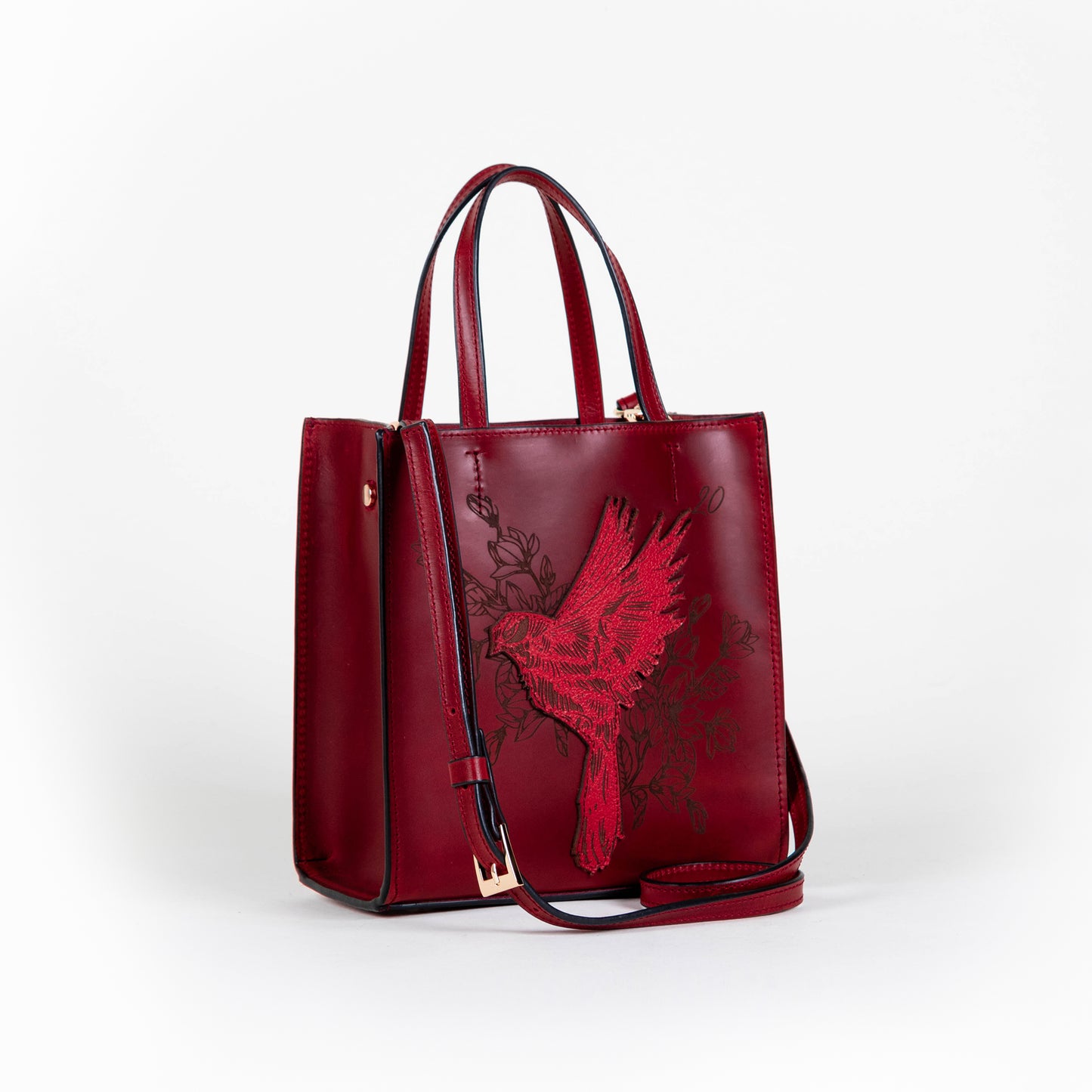 BABY TOTE PAJARITO ROJO
