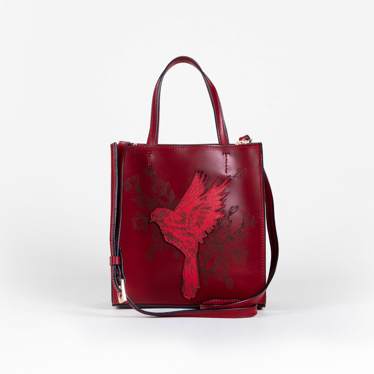 BABY TOTE PAJARITO ROJO