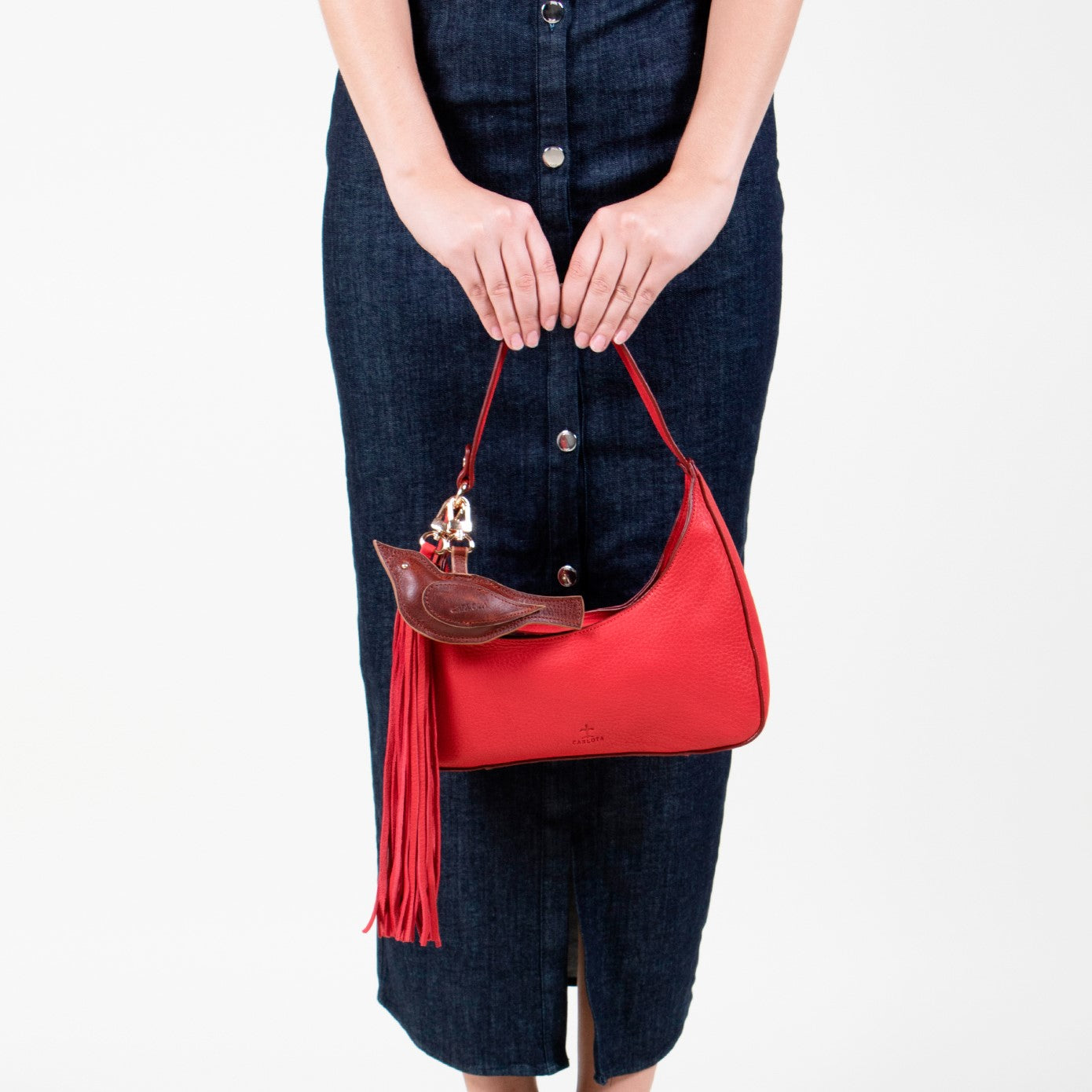 MINI SHOULDER ROJO