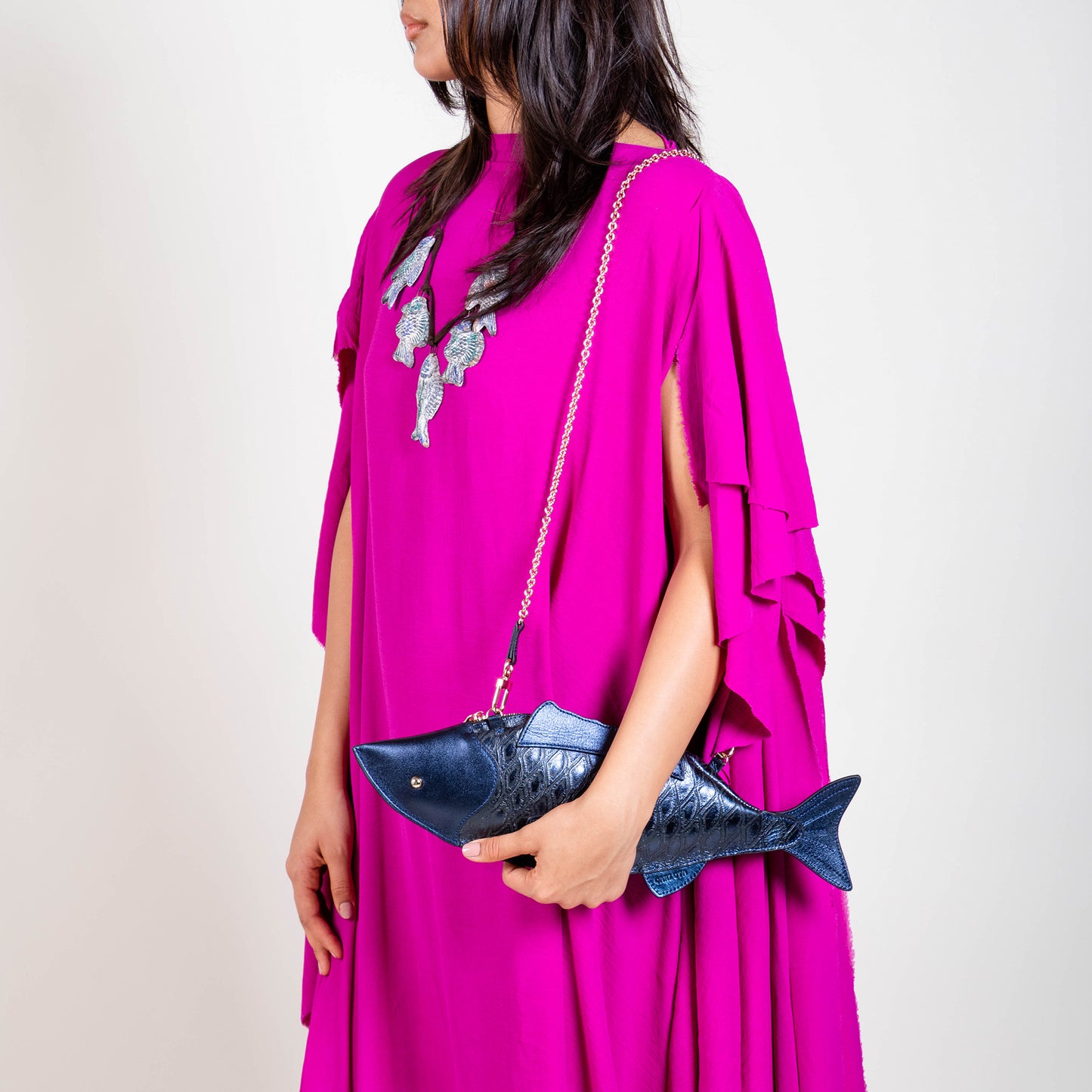 CROSSBODY PESCADO AZUL MARINO