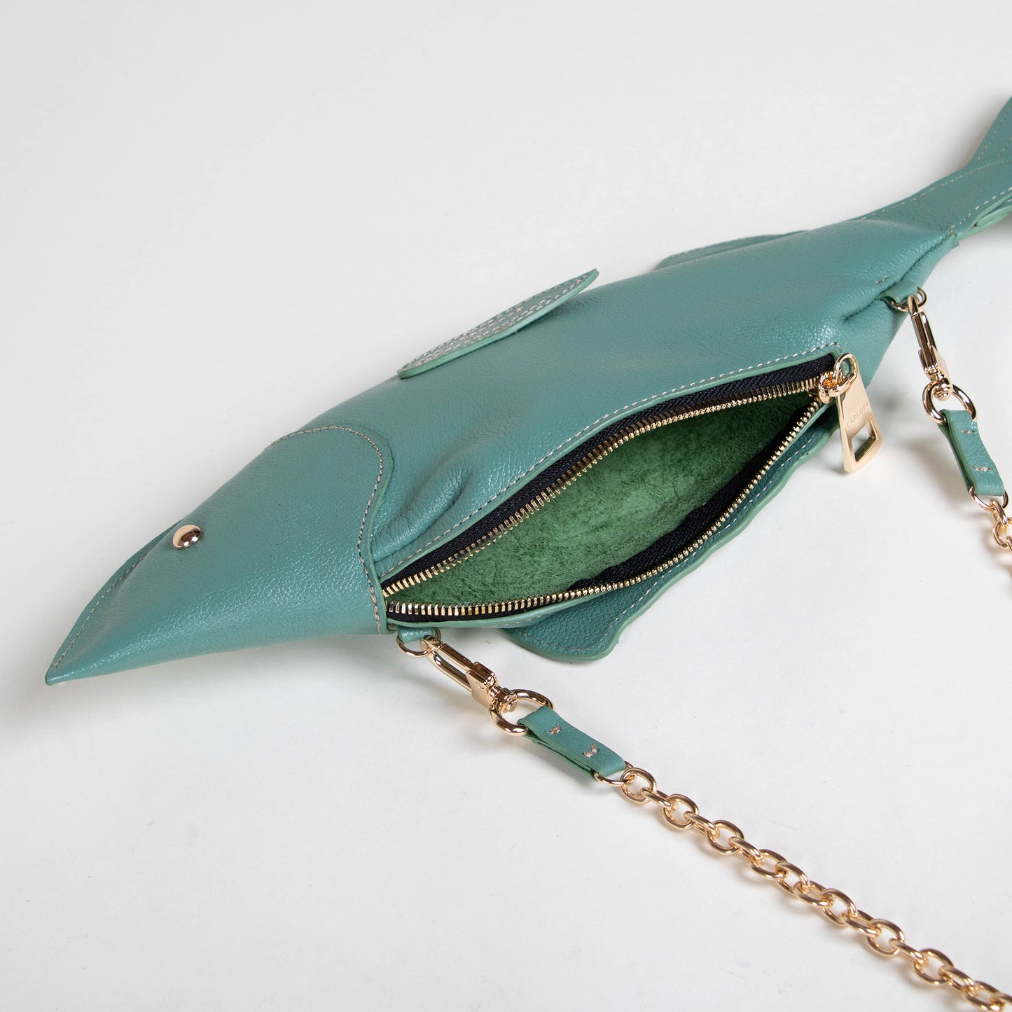 CROSSBODY PESCADO VERDE MENTA