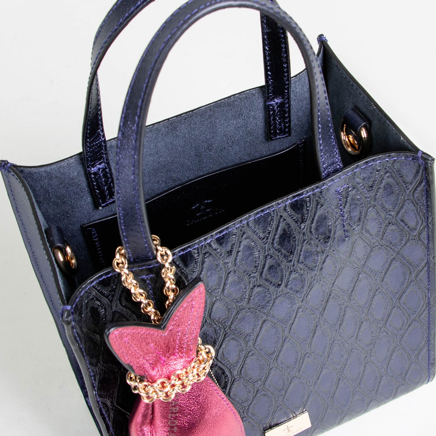 BABY TOTE AZUL MARINO
