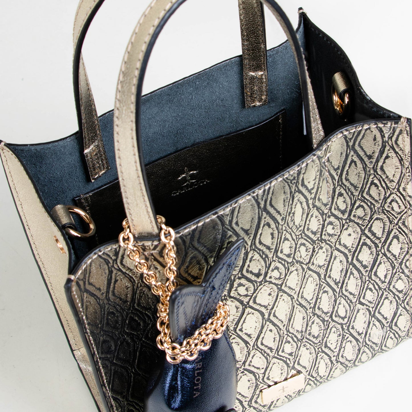BABY TOTE PESCADO ORO