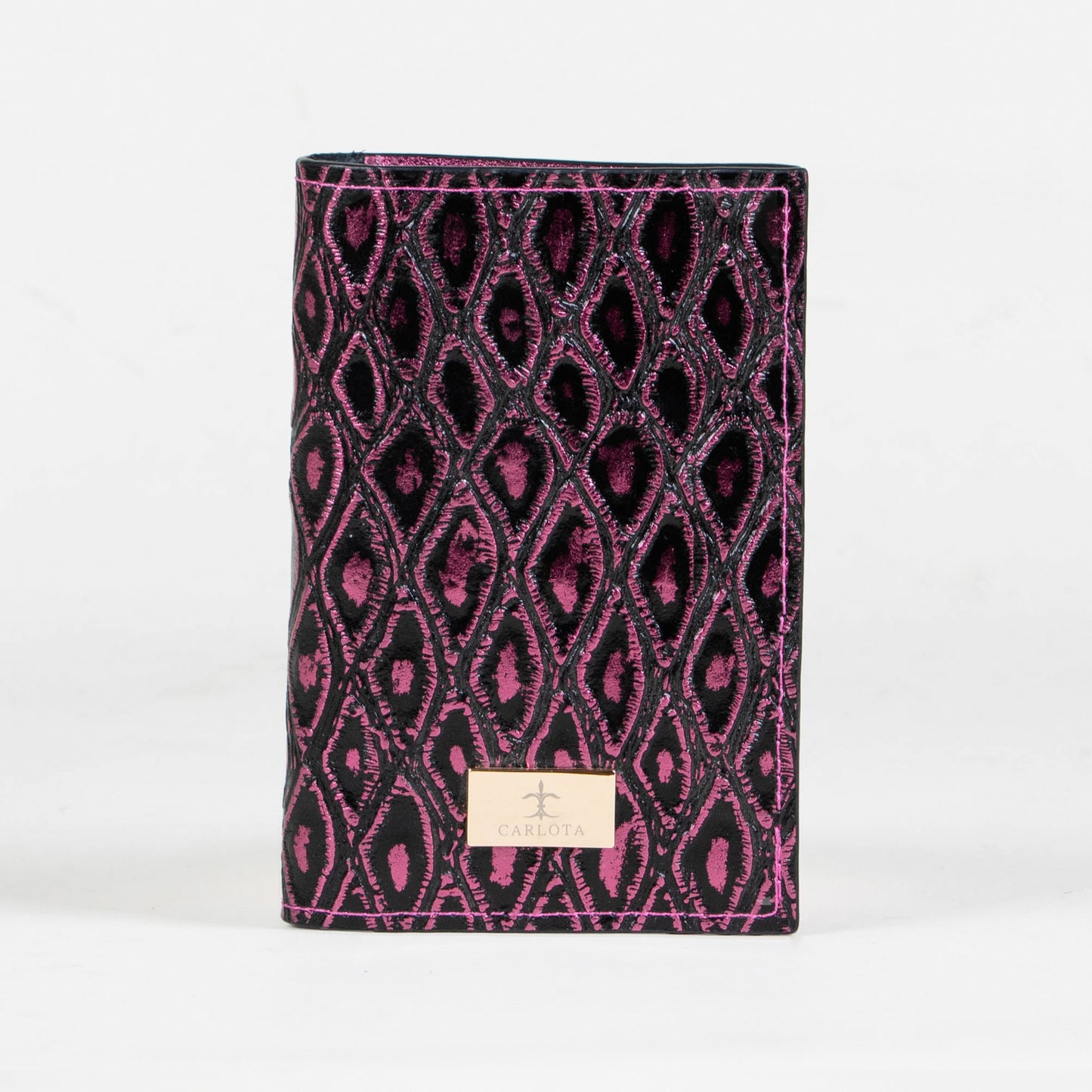 PORTA PASAPORTE PESCADO ROSA