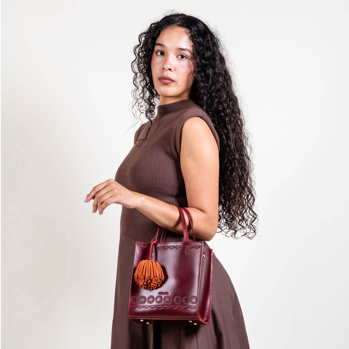 BABY TOTE MACETA ROJO