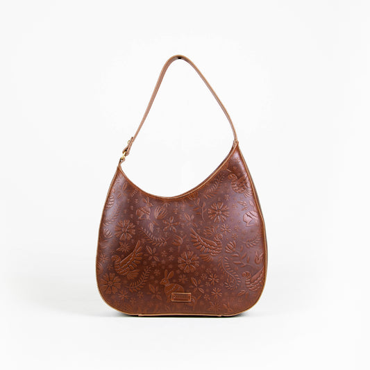 SHOULDER BAG TABACO