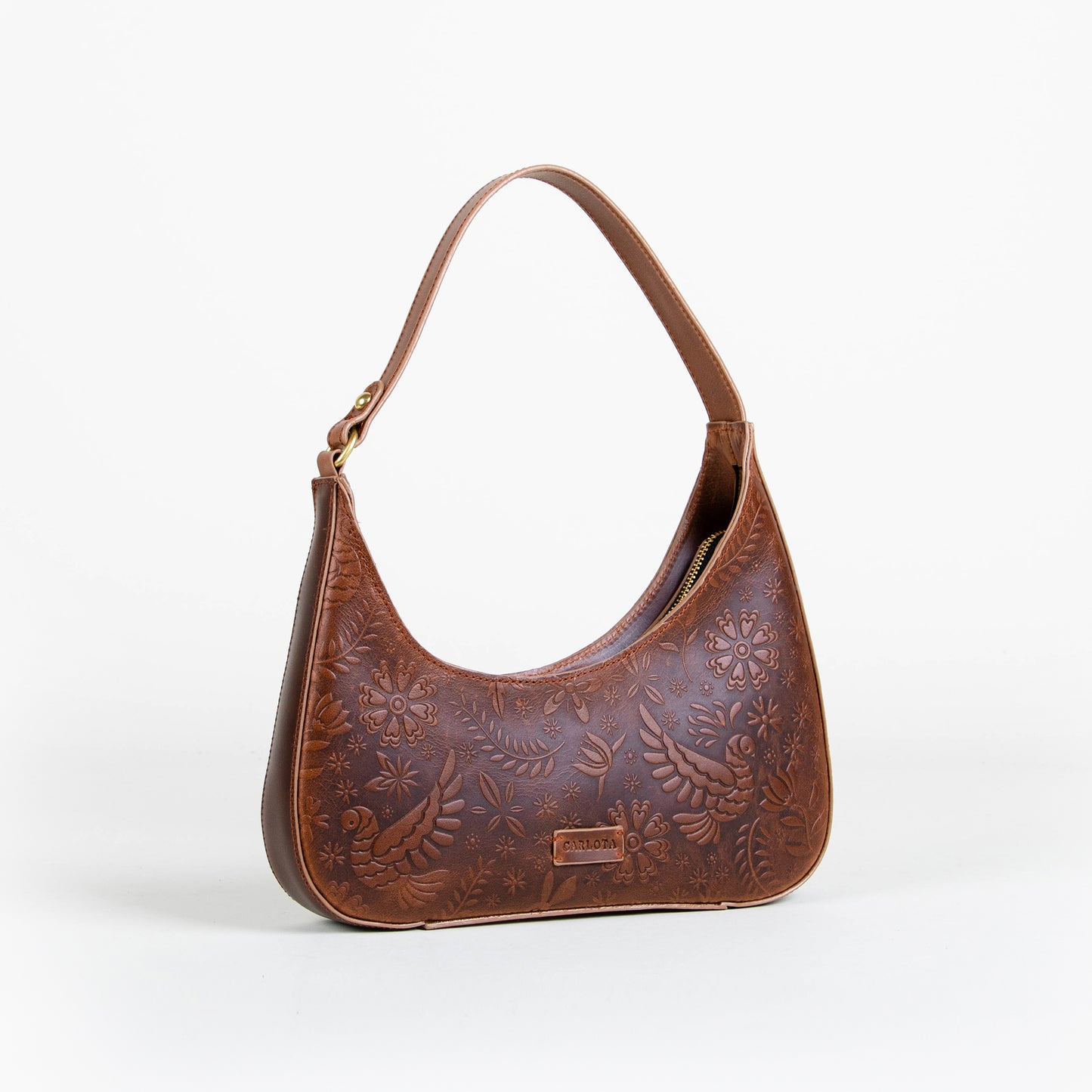 MINI SHOULDER TABACO