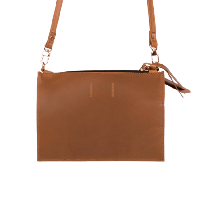 CROSSBODY DOBLE TAUPE