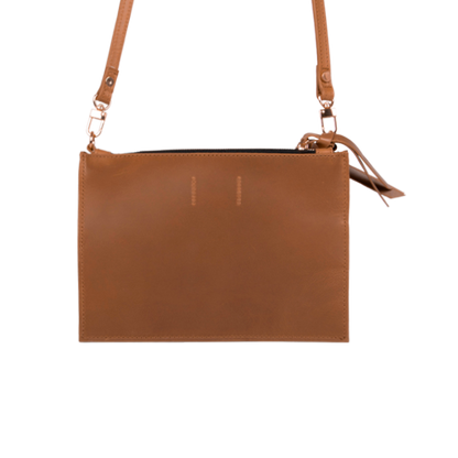 CROSSBODY TAUPE