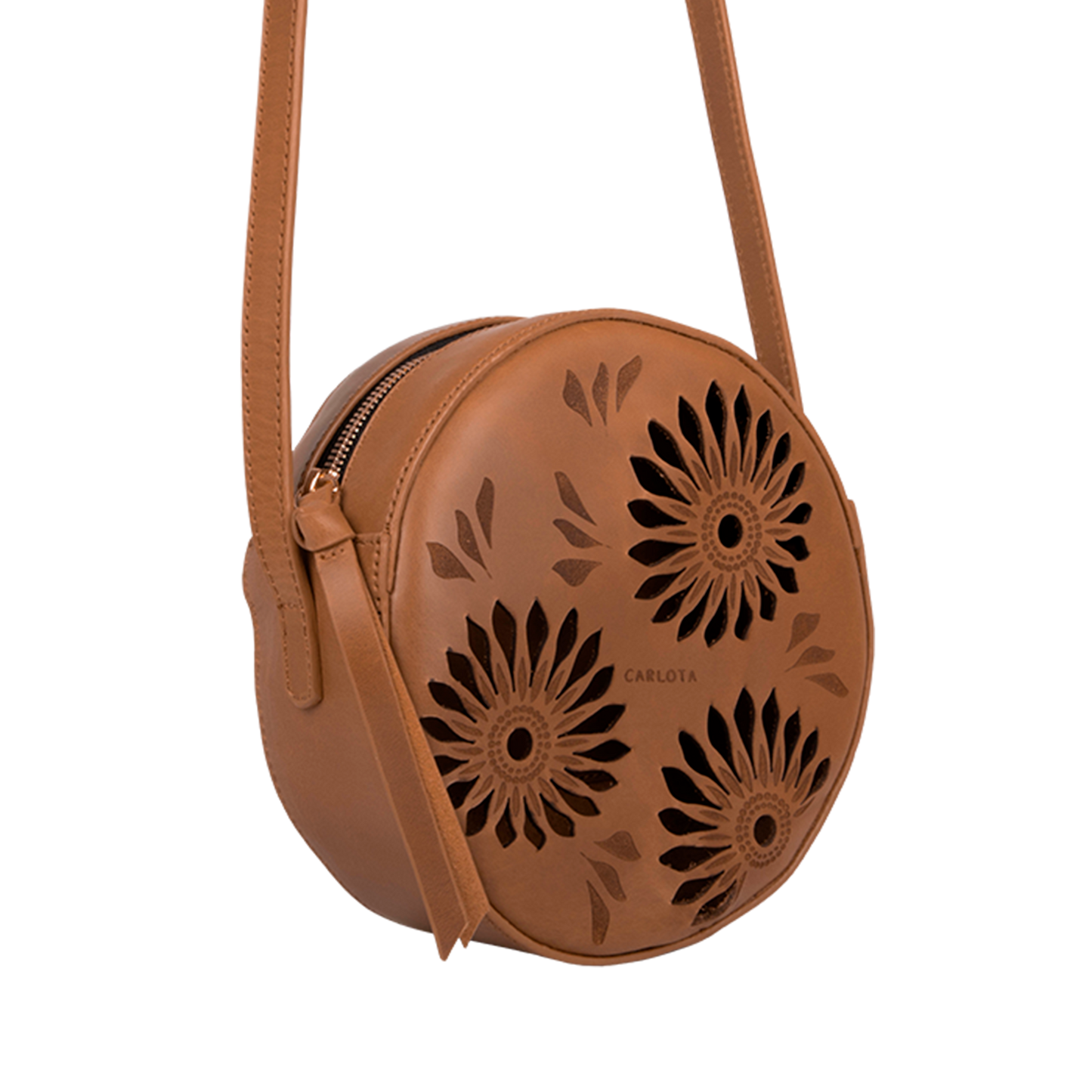 CROSSBODY REDONDA TAUPE