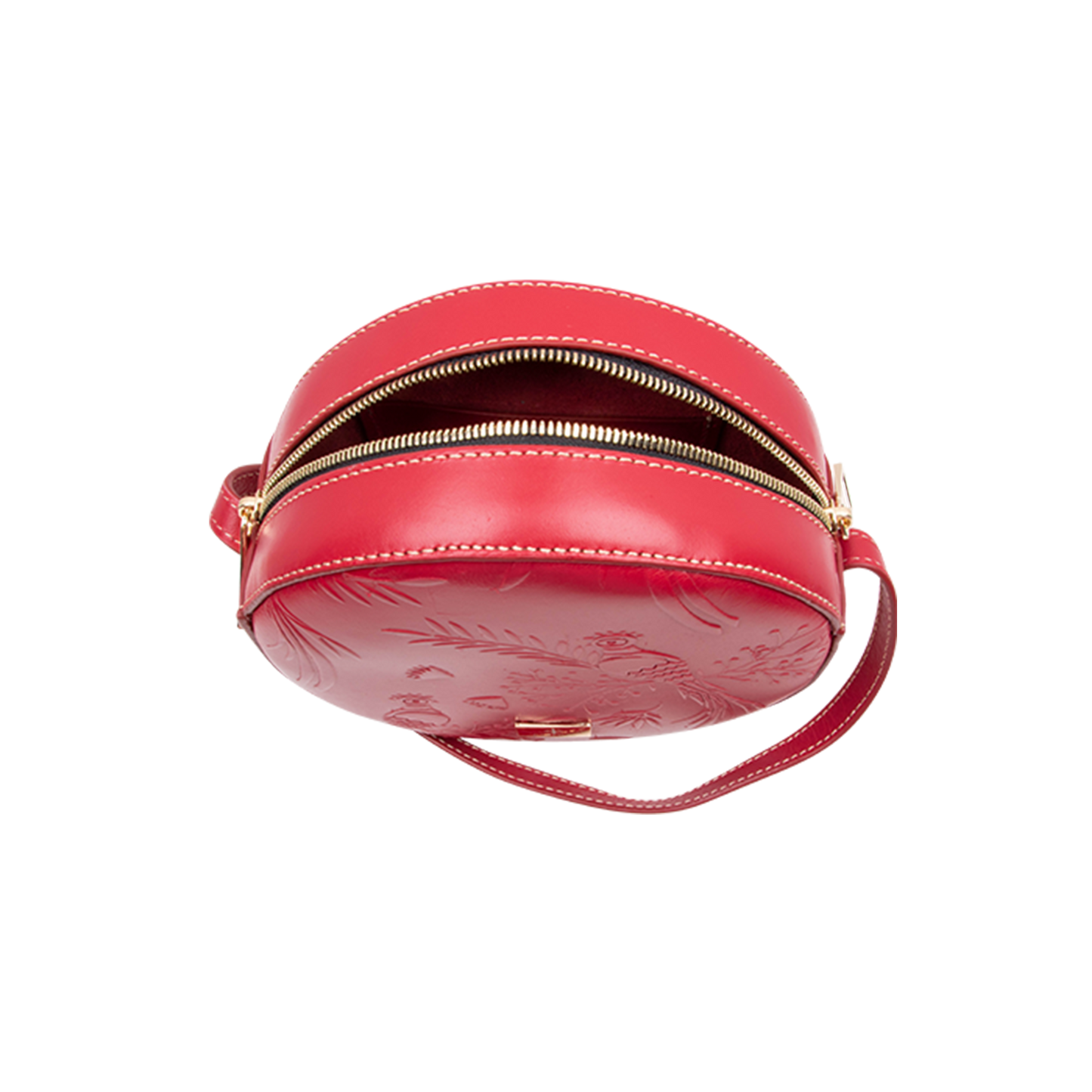 CROSSBODY REDONDO CEREZA