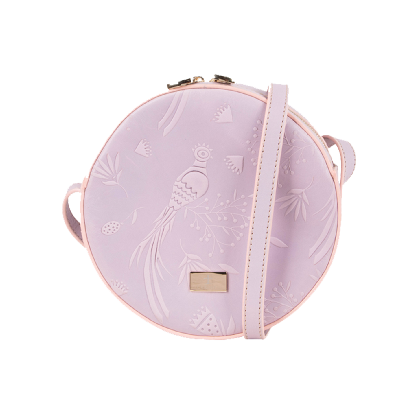 CROSSBODY REDONDO LILA