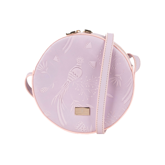 CROSSBODY REDONDO LILA