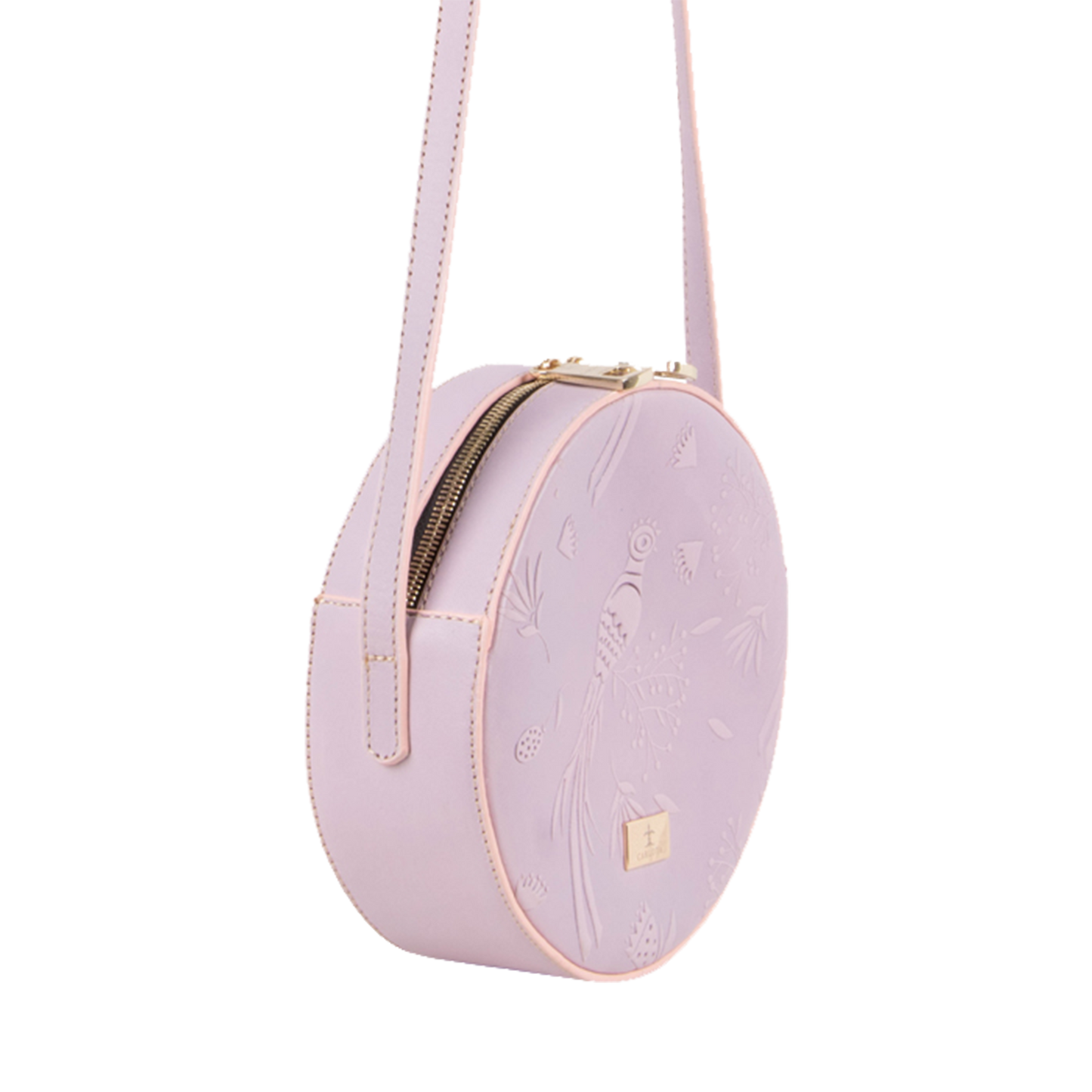 CROSSBODY REDONDO LILA