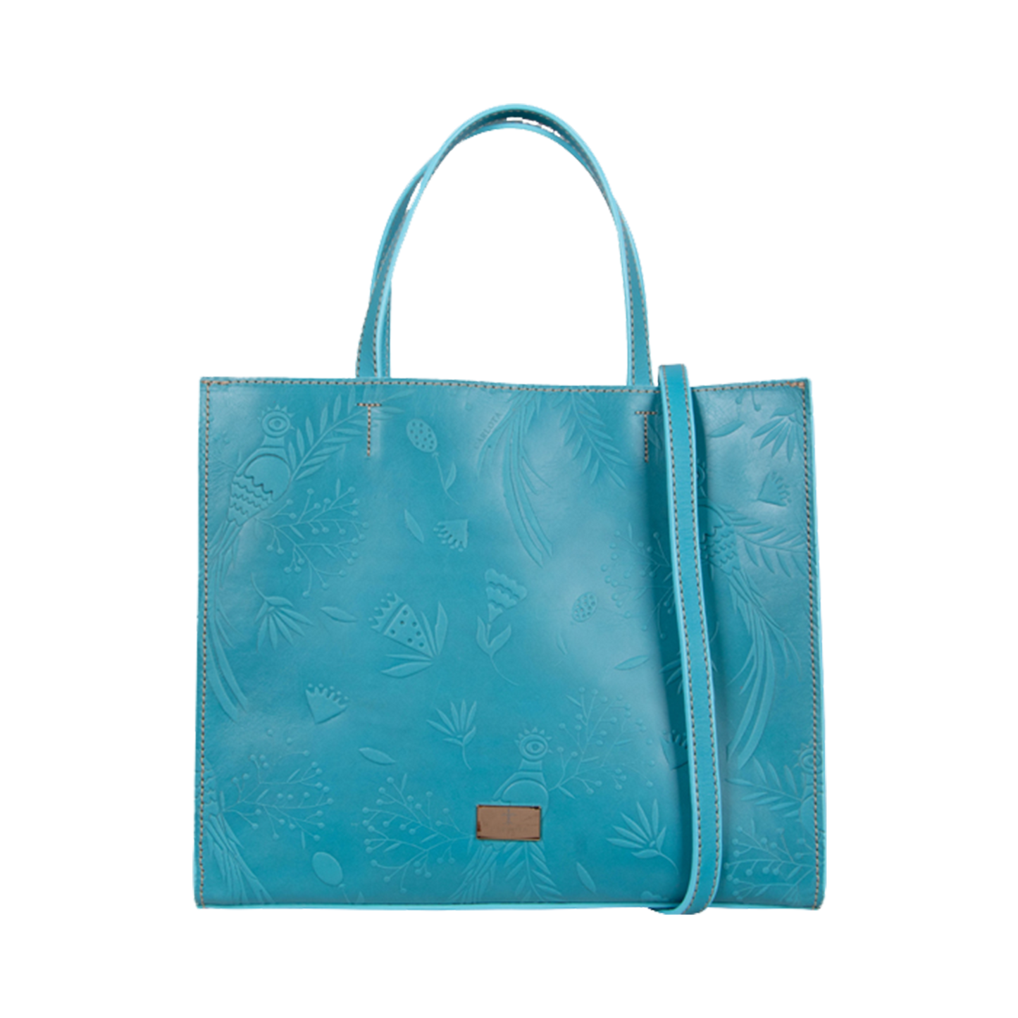 TOTE AZUL CIELO