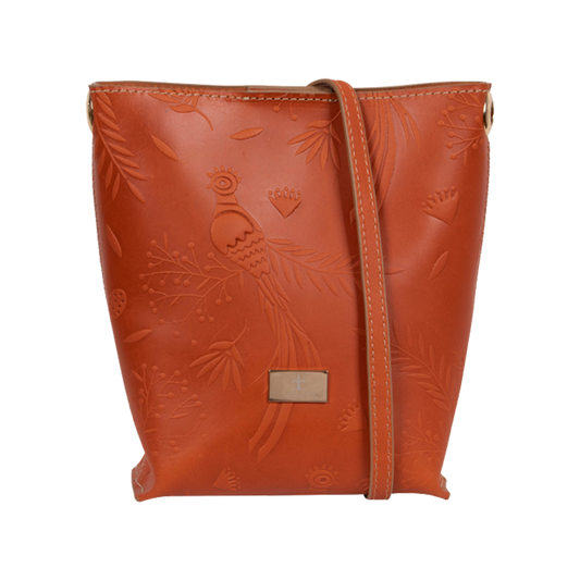 CROSSBODY TRAPECIO NARANJA