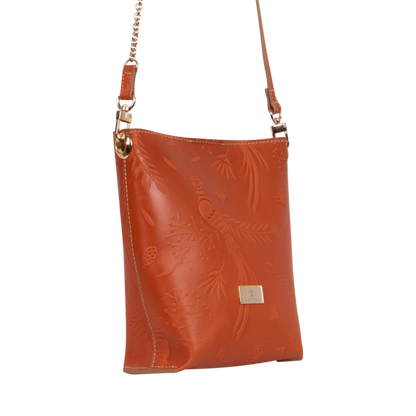 CROSSBODY TRAPECIO NARANJA