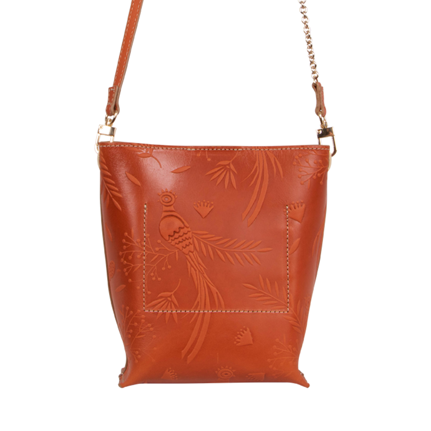 CROSSBODY TRAPECIO NARANJA