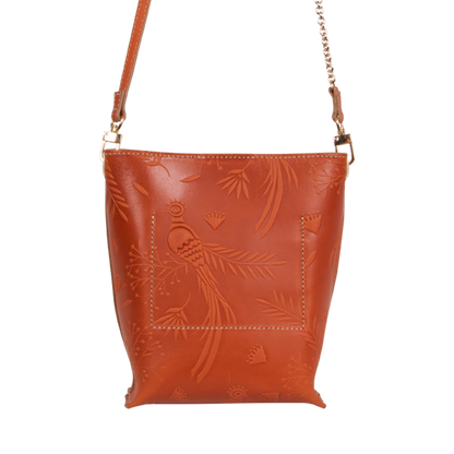 CROSSBODY TRAPECIO NARANJA