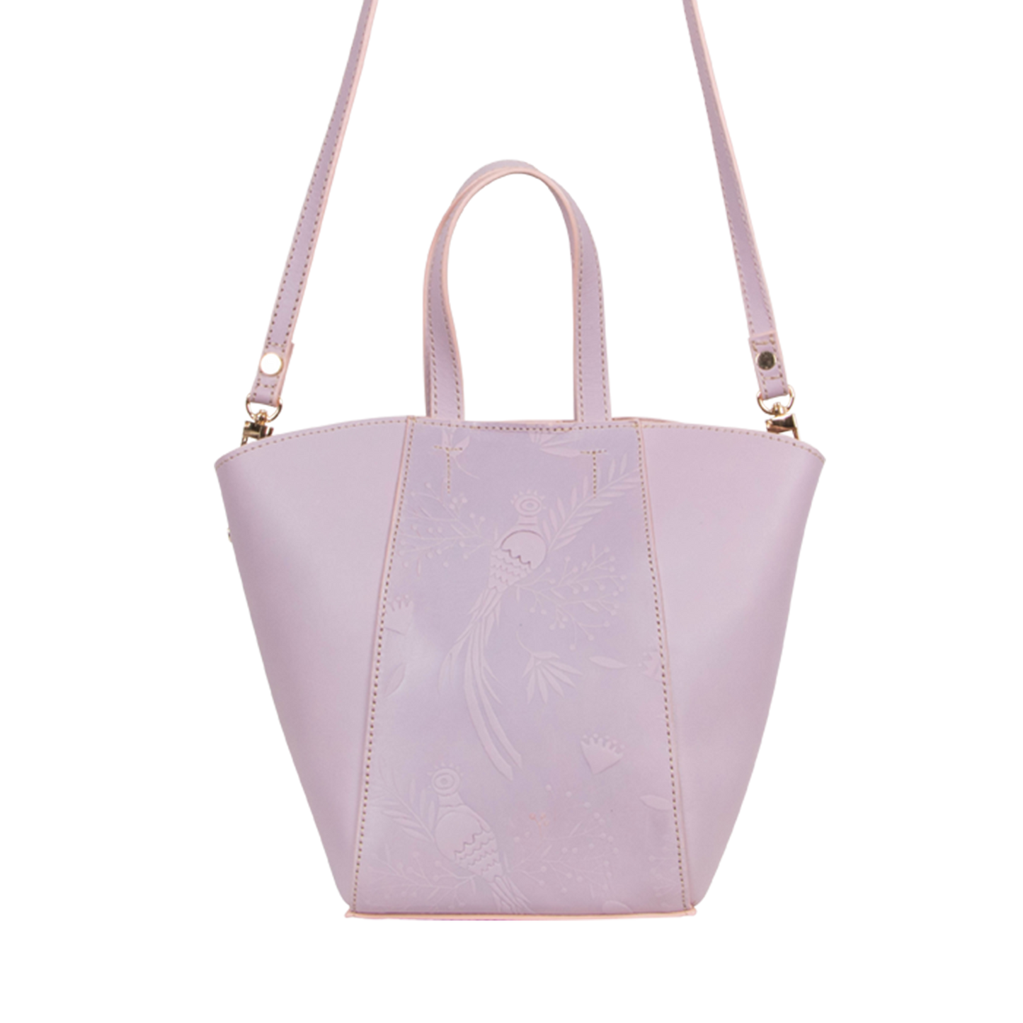 TOTE TRAPECIO LILA