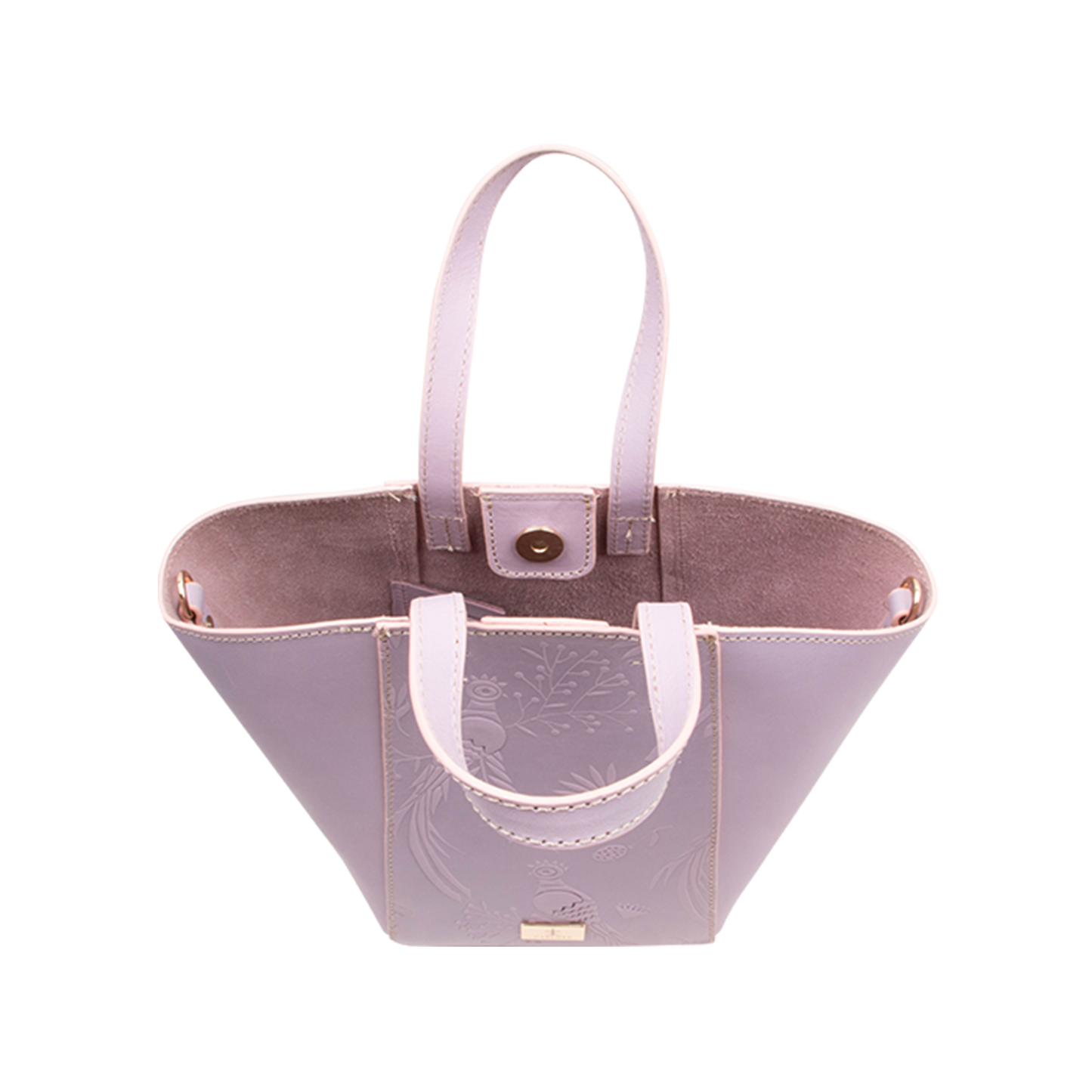 TOTE TRAPECIO LILA