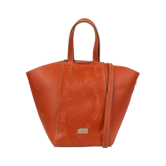 TOTE TRAPECIO NARANJA