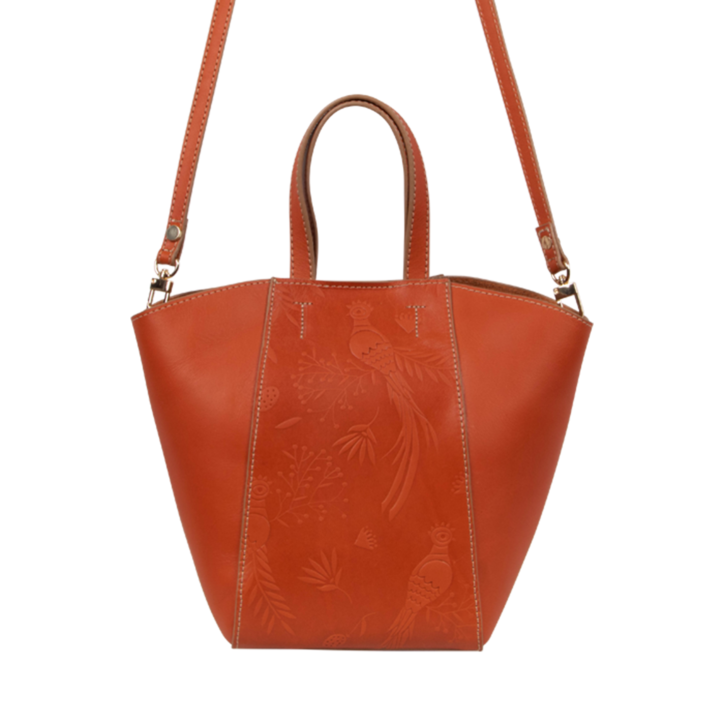 TOTE TRAPECIO NARANJA