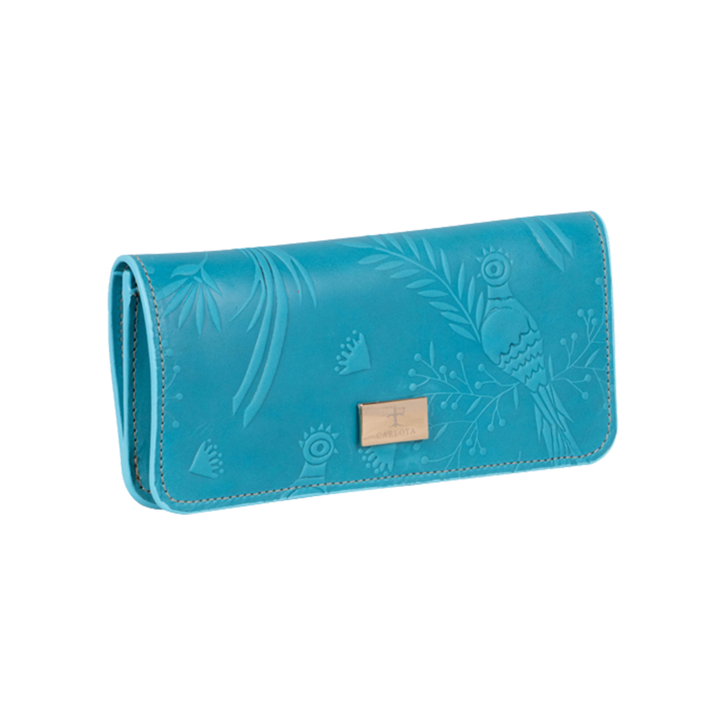 CARTERA AZUL CIELO