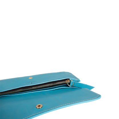 CARTERA AZUL CIELO