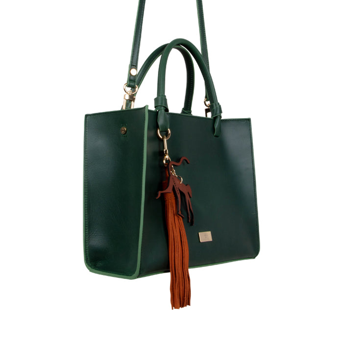 MINI TOTE VERDE