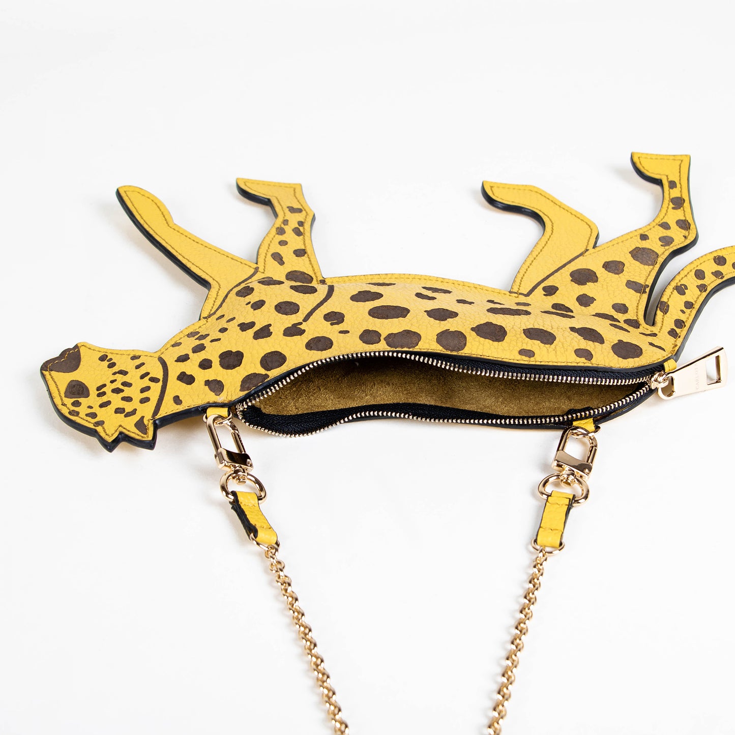 CROSSBODY JAGUAR AMARILLO