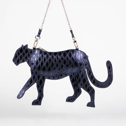CROSSBODY JAGUAR AZUL MARINO GRABADO