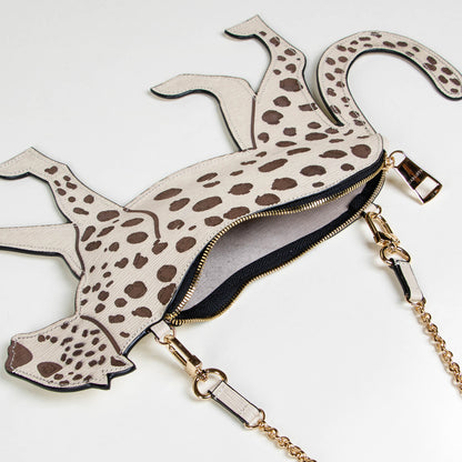 CROSSBODY JAGUAR HUESO TEXTURA