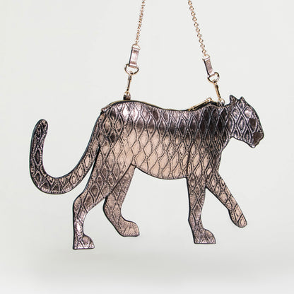 CROSSBODY JAGUAR ORO ROSA ESCAMAS