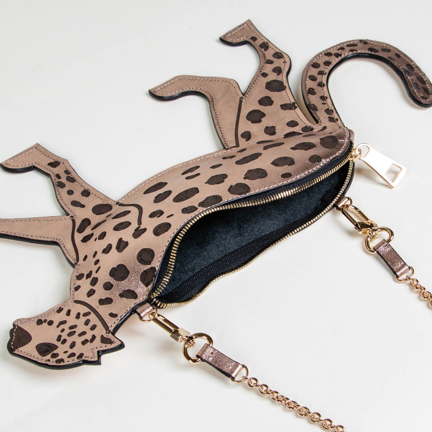 CROSSBODY JAGUAR ORO ROSA