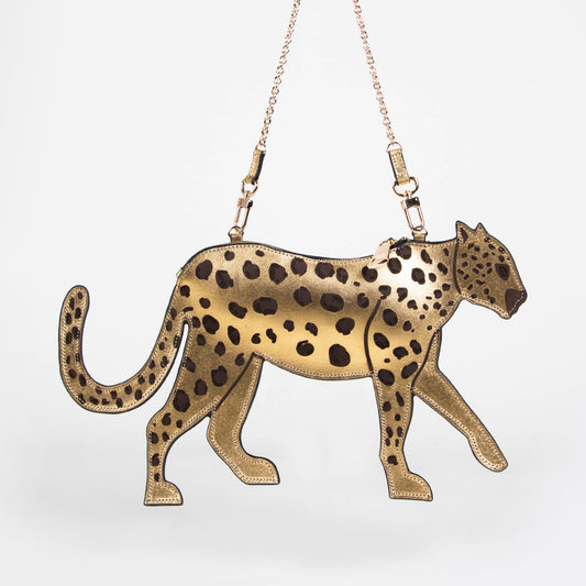CROSSBODY JAGUAR ORO AMARILLO