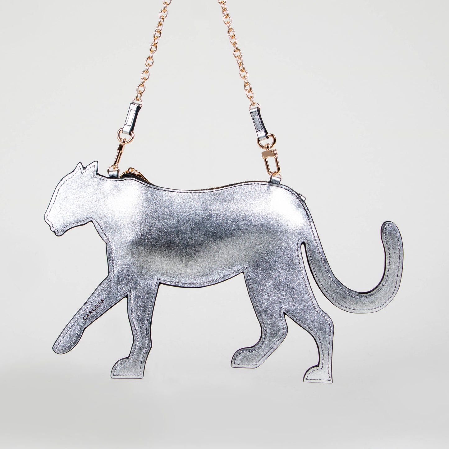 CROSSBODY JAGUAR PLATA