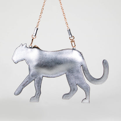 CROSSBODY JAGUAR PLATA