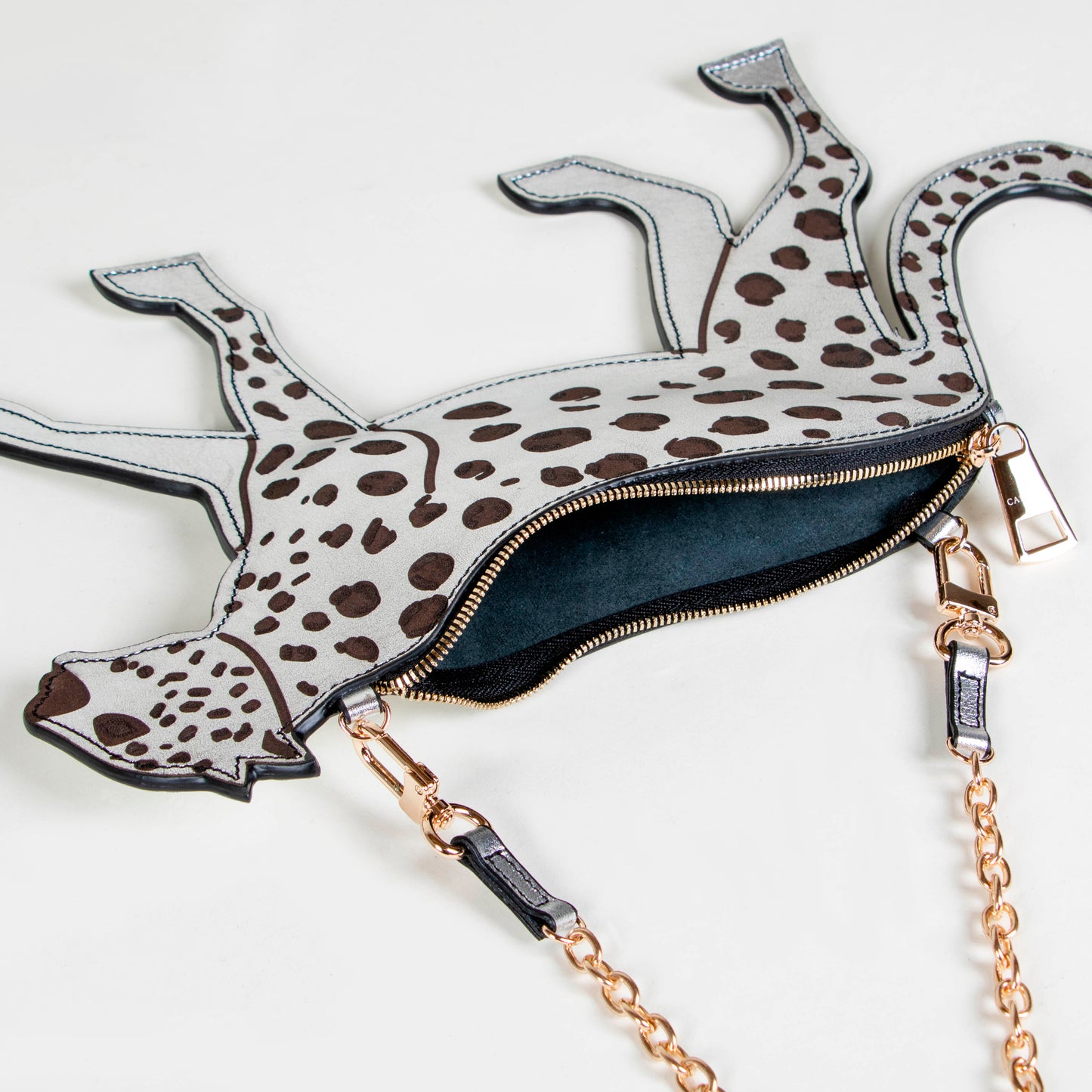 CROSSBODY JAGUAR PLATA