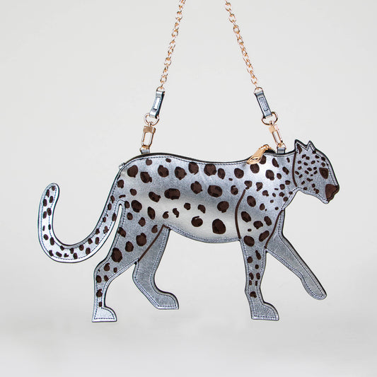 CROSSBODY JAGUAR PLATA