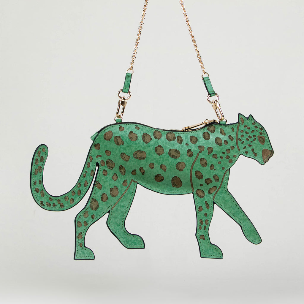 CROSSBODY JAGUAR VERDE TEXTURA