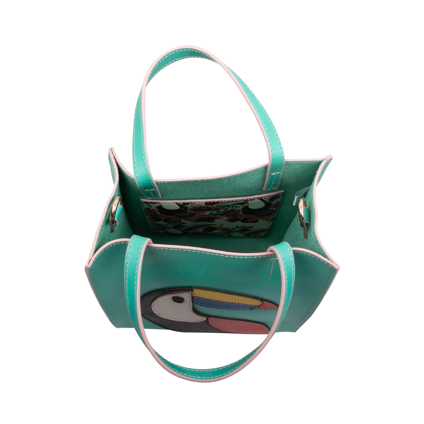 BABY TOTE TUCAN AZUL AQUA