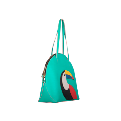 SATCHEL AZUL AQUA
