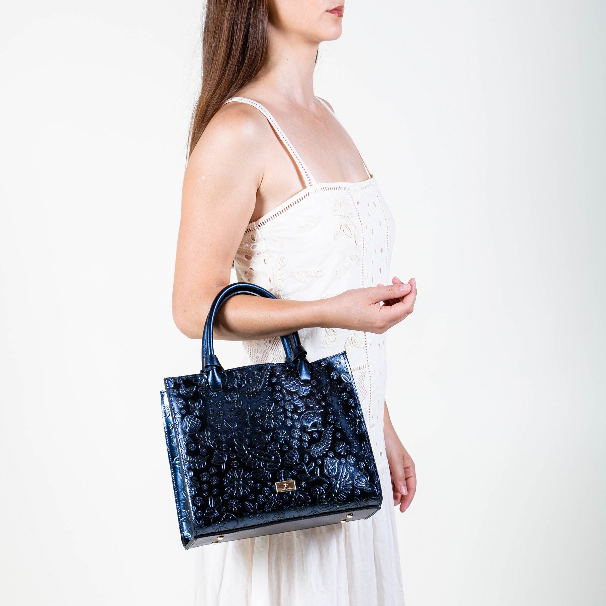 TOTE AZUL MARINO